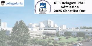 KLE Belagavi PhD Admission 2025 Shortlist Out; Check Details Here